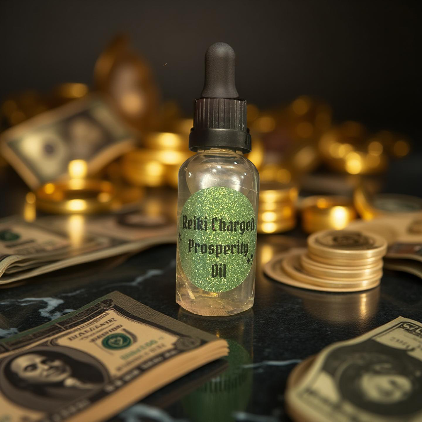 Reiki Charged Prosperity Oil
