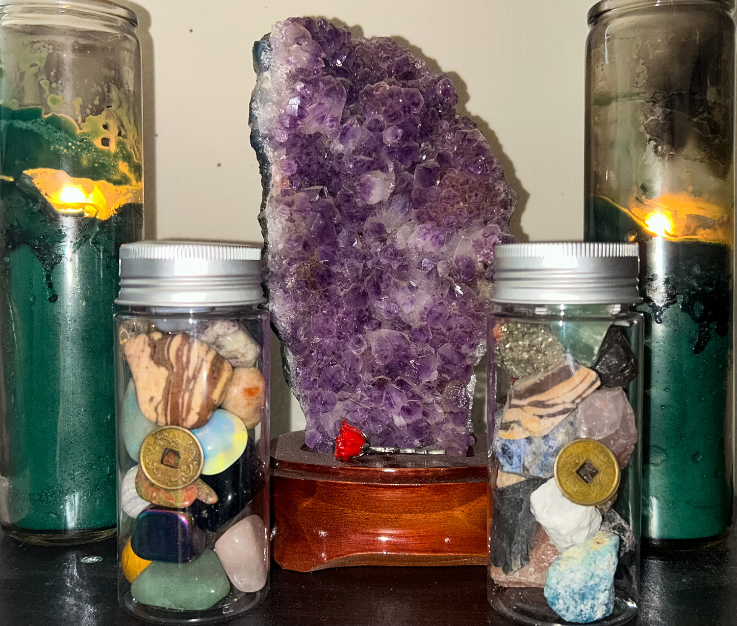 Mixed Crystal Jars