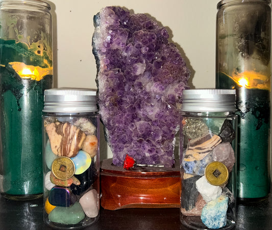 Mixed Crystal Jars