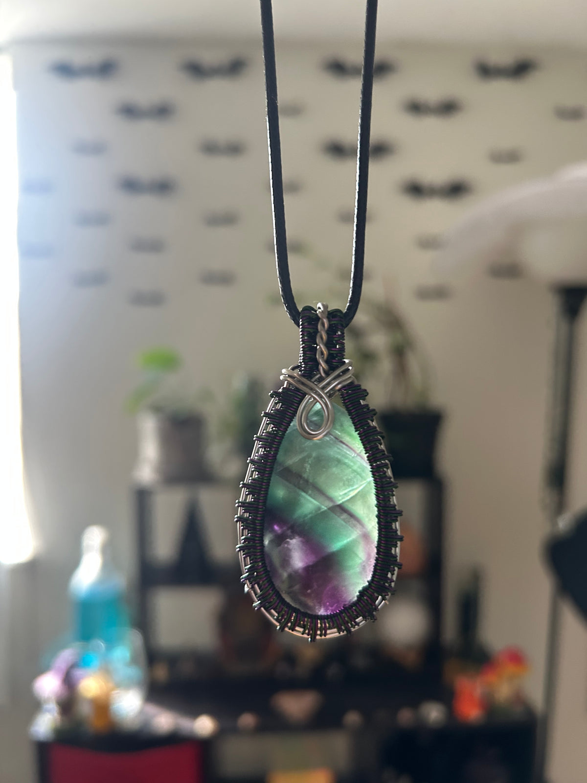 “Northern Lights” Fluorite Necklace